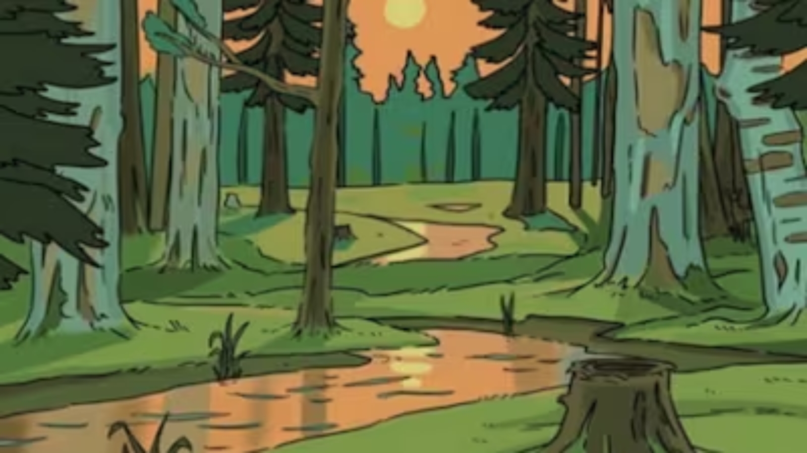 Hidden Deer Optical Illusion